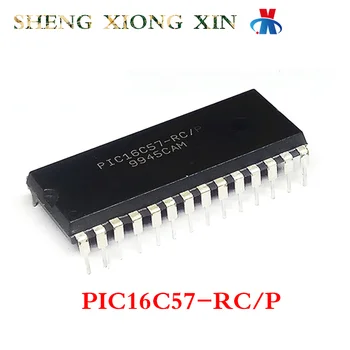 5 шт./Лот 100% Новый PIC16C57-RC/P DIP-28 8-битный микроконтроллер -MCU PIC16C57 Интегральная схема