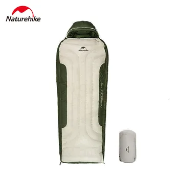 Natruehike -35°C Pro Сверхлегкий Пуховый Походный Спальный Мешок Зимний Супер Теплый Ветрозащитный Водонепроницаемый Походный Рюкзак На Открытом воздухе