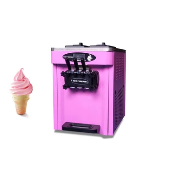 Коммерческая маленькая машина для приготовления мягкого мороженого, многофункциональная машина для приготовления мороженого с мороженым
