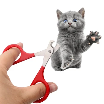Кошачьи кусачки для ногтей для маленьких собак, кошек, профессиональные кусачки для щенячьих когтей, ножницы для ногтей для домашних животных, триммер, аксессуары для ухода за кошками
